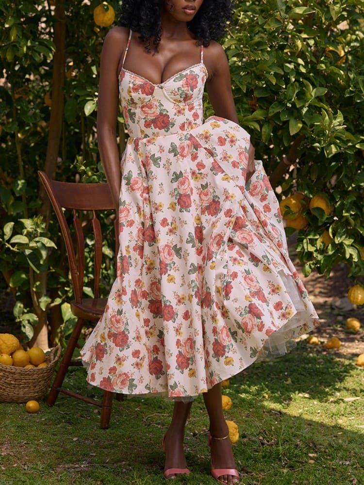 Ariella – Luxury Midi Dress
