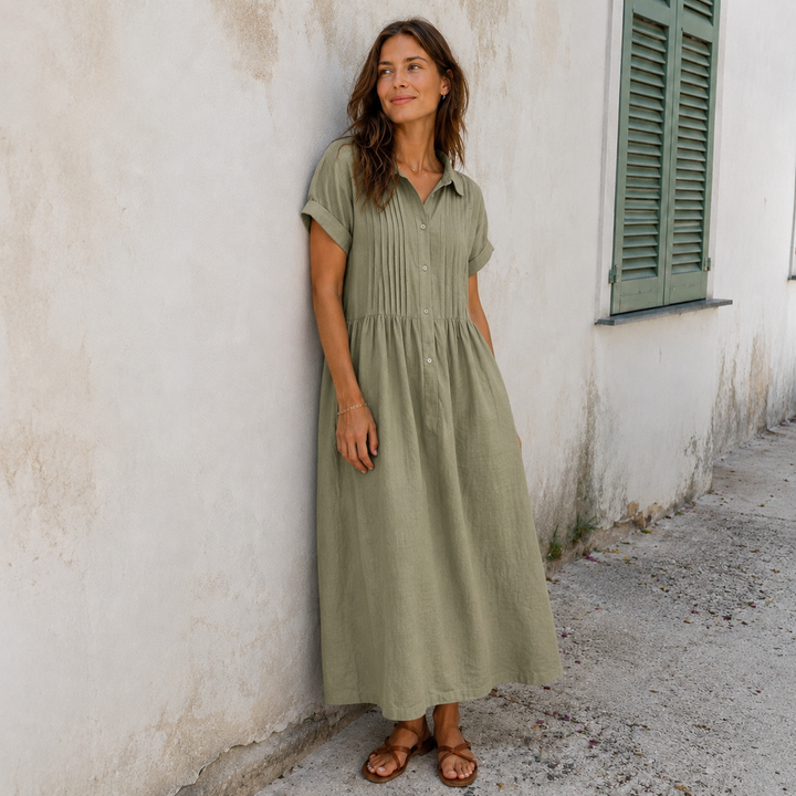 SVEA | Fließendes Sommer-Blusenkleid