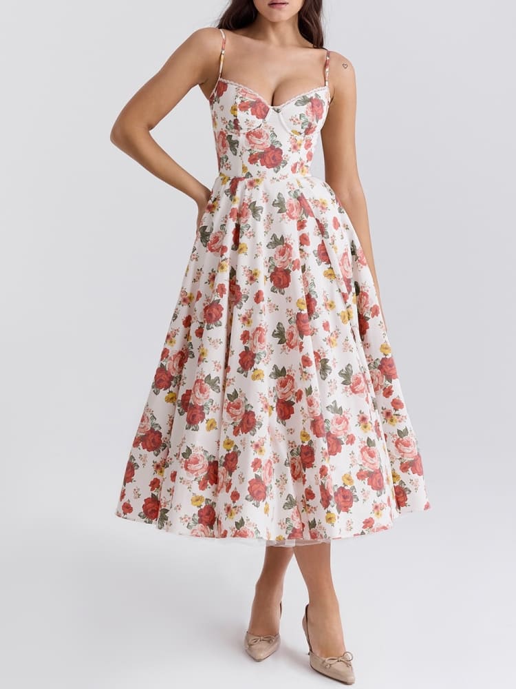 Ariella – Luxury Midi Dress