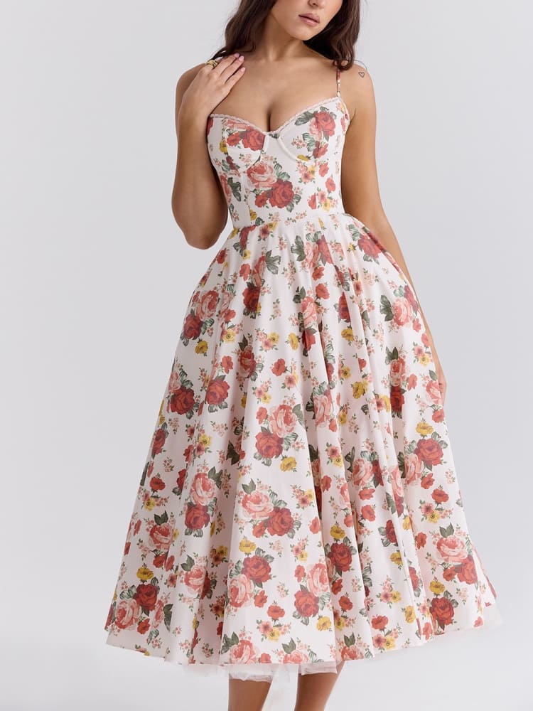 Ariella – Luxury Midi Dress
