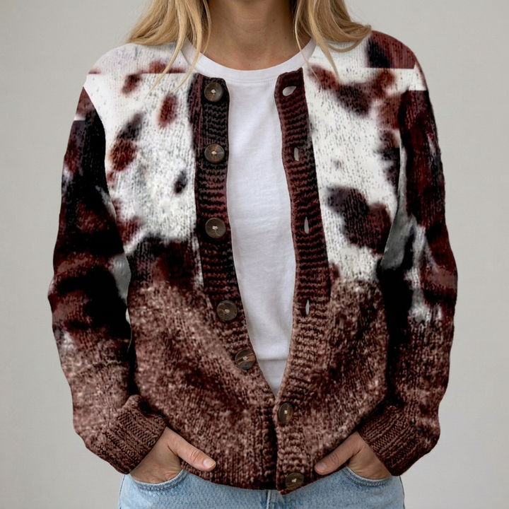 Tess - Colourful Cardigan for Autumn