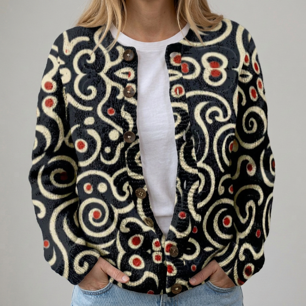 Johanna - Autumn Floral Cardigan
