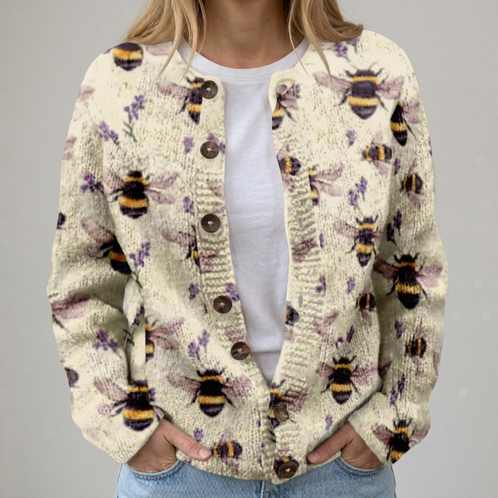 Sena - Autumn Flowers Cardigan