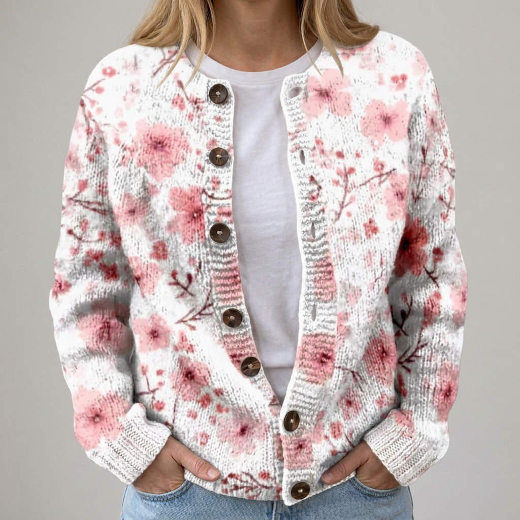 Juna - Autumn Flowers Cardigan