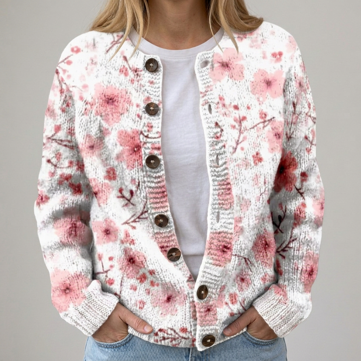 Juna - Autumn Flowers Cardigan