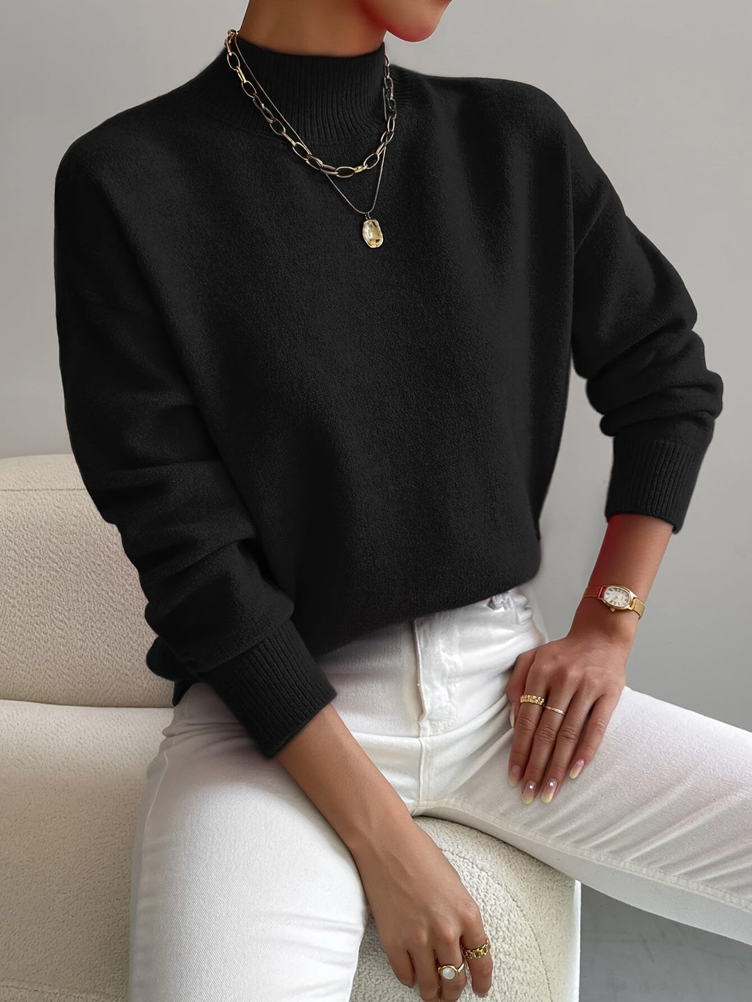 Jane | Elegant Turtleneck Sweater