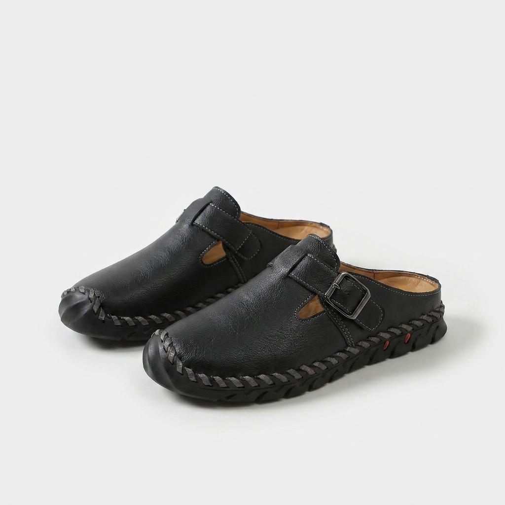Marly - Comfort Slide with Buckle