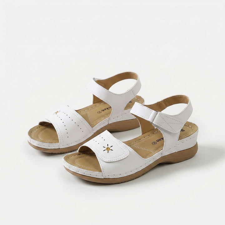 Liana - Lightweight Summer Sandal with Velcro Closure