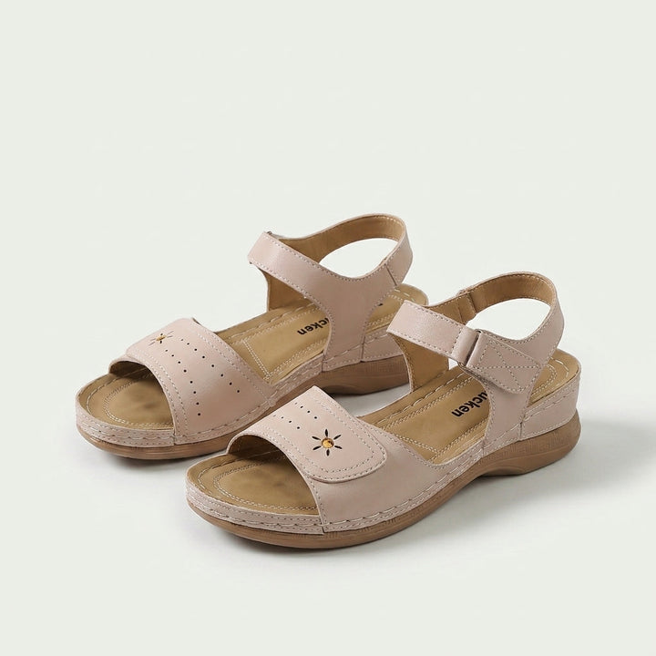 Liana - Lightweight Summer Sandal with Velcro Closure
