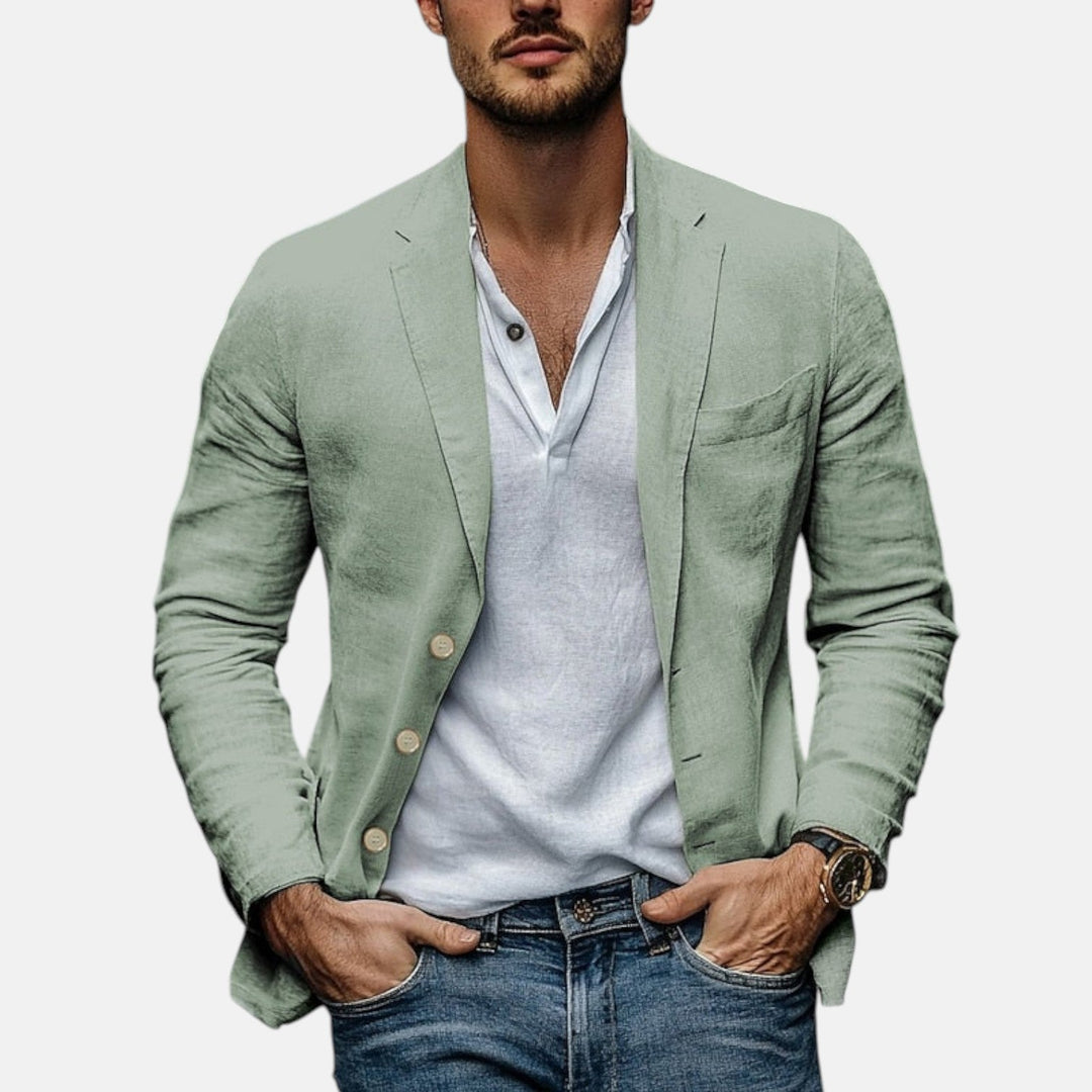 SVEA | Eleganter Sommerblazer aus leichtem Leinen