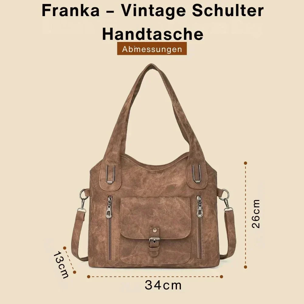 SVEA | Franky Vintage-Schultertasche