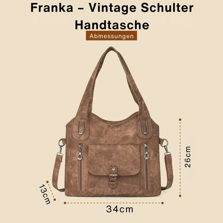 SVEA | Franky Vintage-Schultertasche
