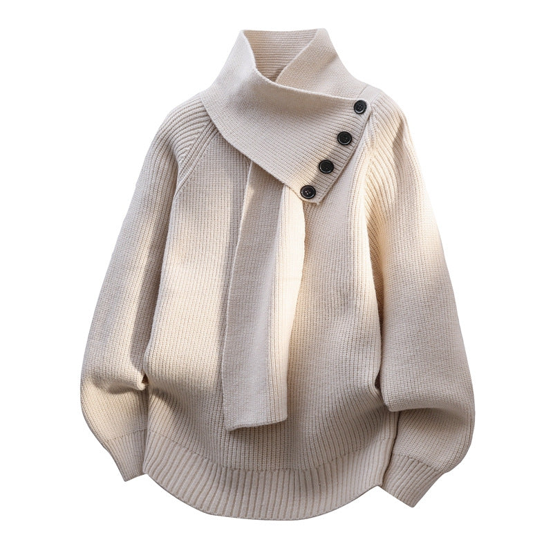 Jane | Cozy Shawl-Collar Sweater