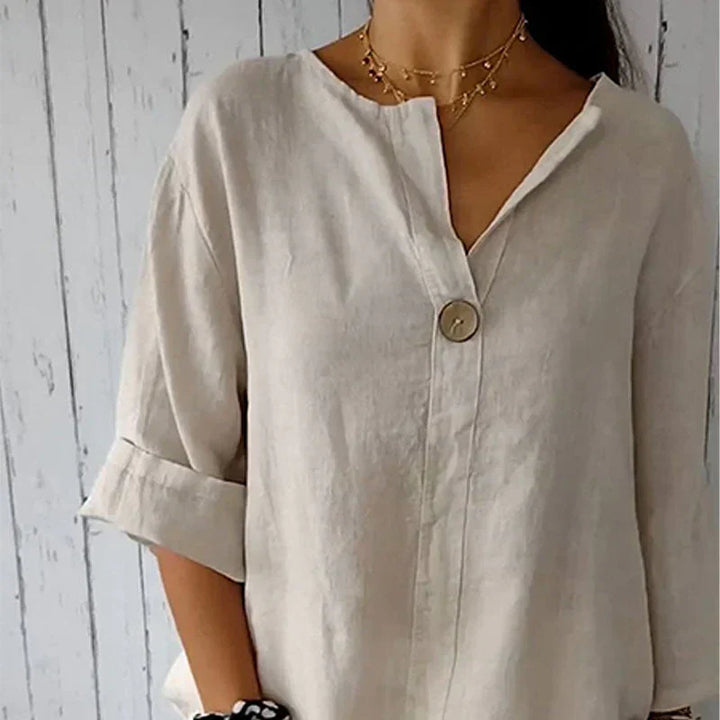 SVEA | Vielseitige Knopf Bluse