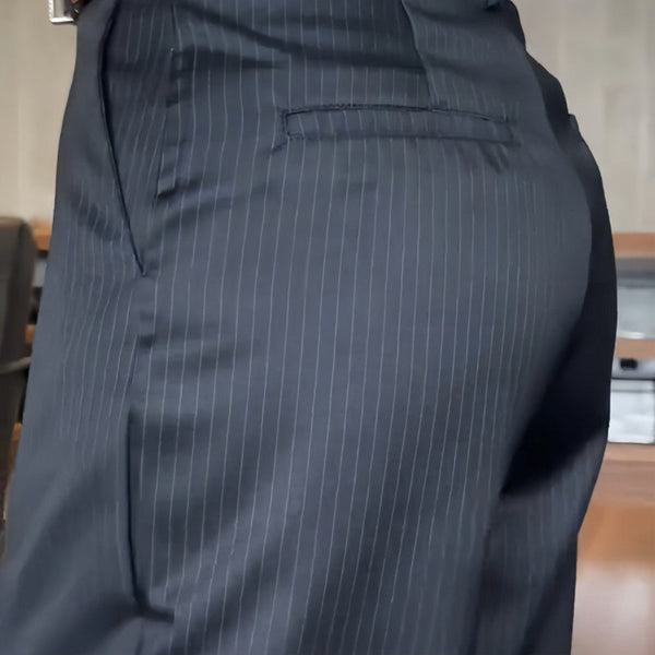 SVEA | ELEGANTE, FIGURSCHMEICHELNDE HOSE MIT STREIFEN