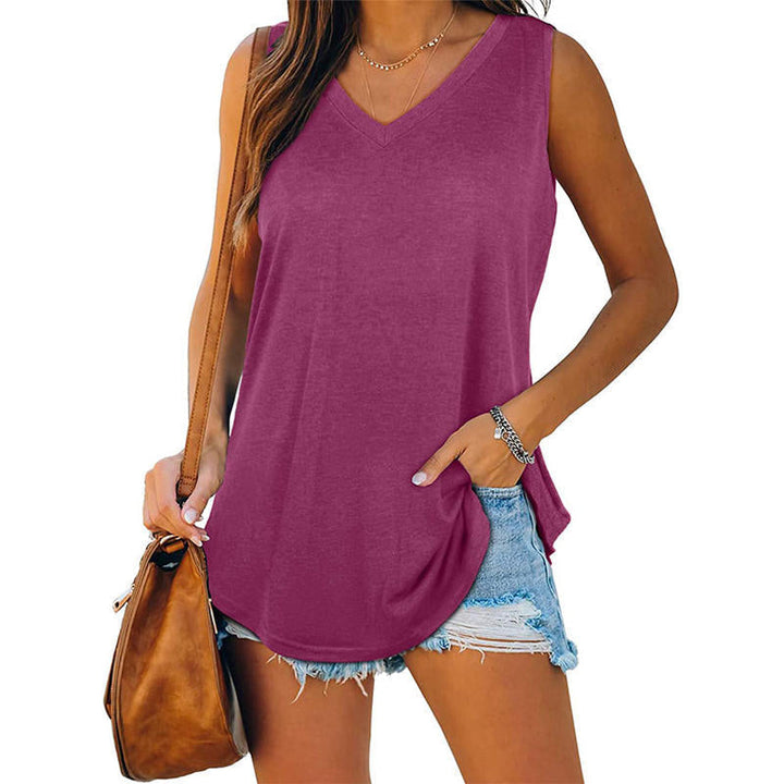 SVEA | Klassisches V-Ausschnitt Sommertop