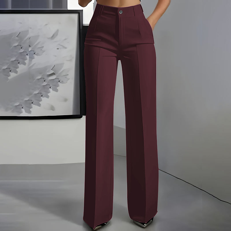 SVEA | Damen Anzughose mit hoher Taille (1 kaufen, 1 GRATIS dazu)