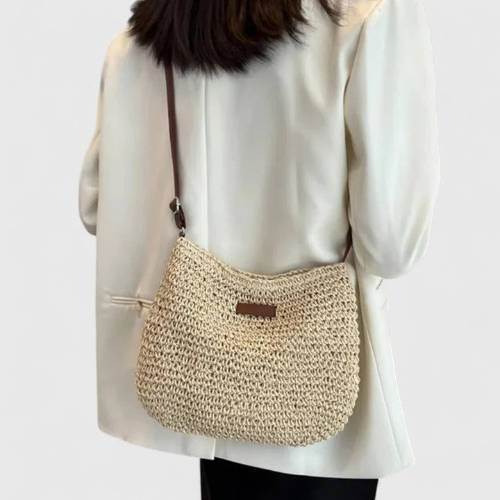 SVEA | Kathy Elegante Geflochtene Tasche