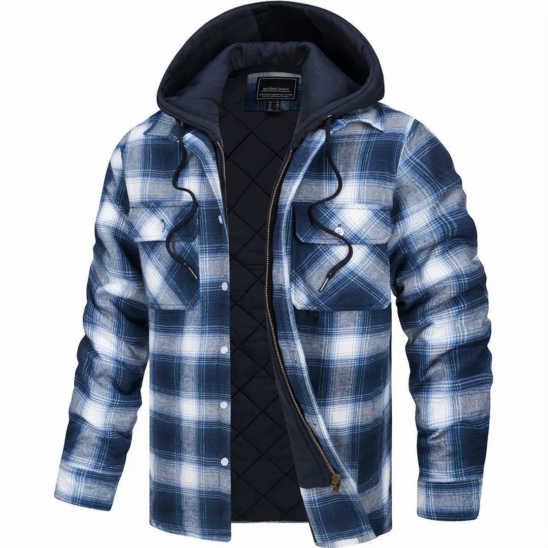 SVEA | Warme Herrenjacke aus Premium Wollmix