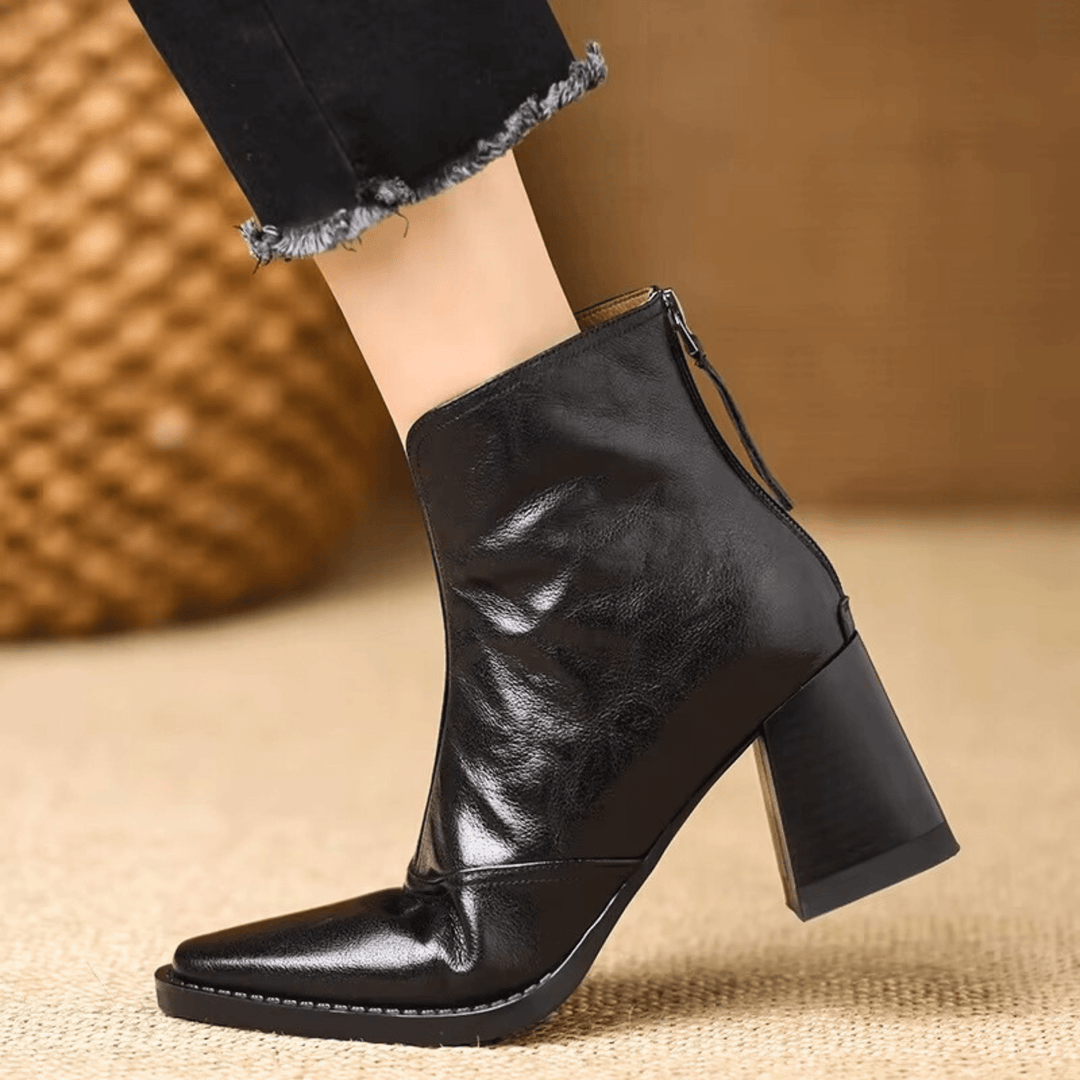 SVEA | Rosalie Luxuriöse Stiefeletten mit Mittelhohem Absatz