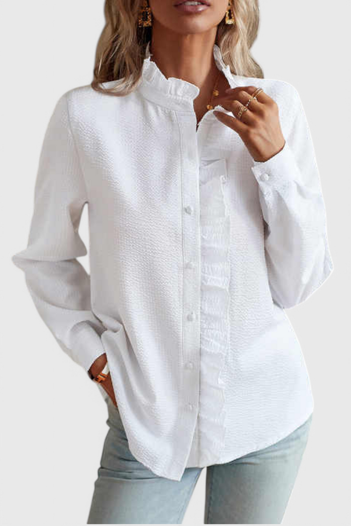 SVEA | Stilvolle Volantbluse