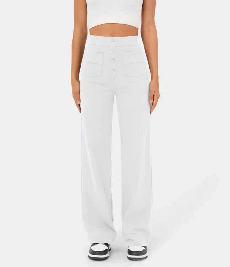 SVEA | Elastische Hose mit hoher Taille