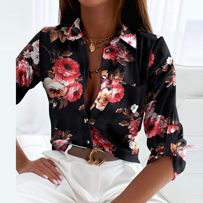 SVEA | Schicke Bluse mit Kragen