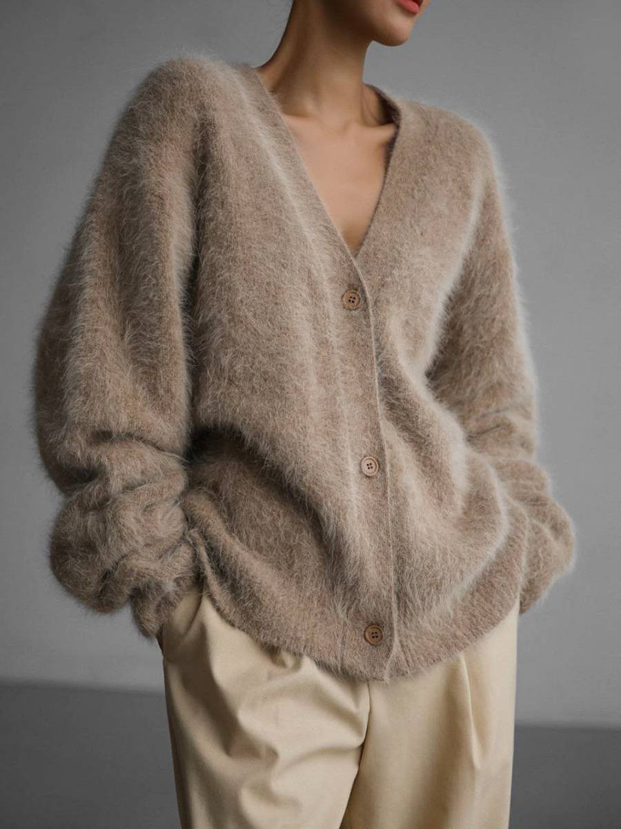 Jane | Oversized Cashmere Cardigan