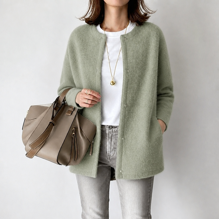 Jane | Elegant Wool Cardigan