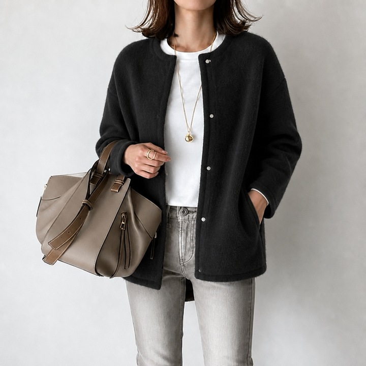 Jane | Elegant Wool Cardigan