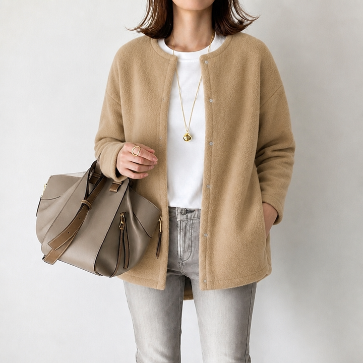 Jane | Elegant Wool Cardigan