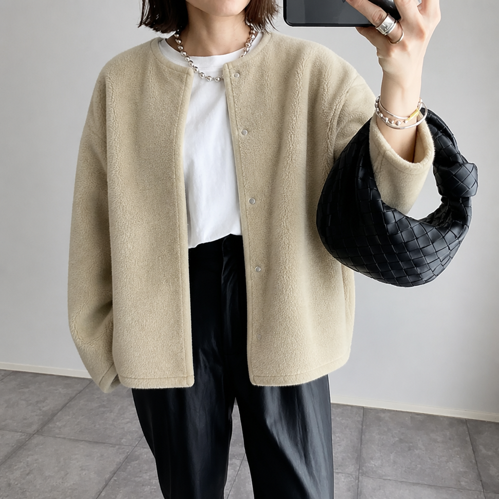Jane | Elegant Wool Cardigan