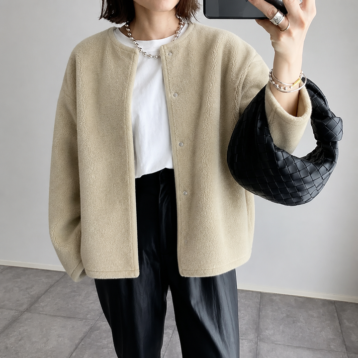 Jane | Elegant Wool Cardigan