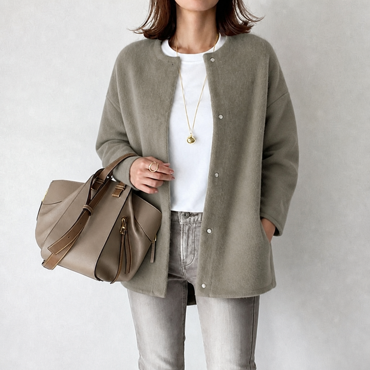 Jane | Elegant Wool Cardigan